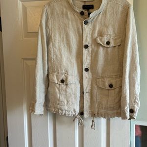 Talbots Linen Jacket -worn once